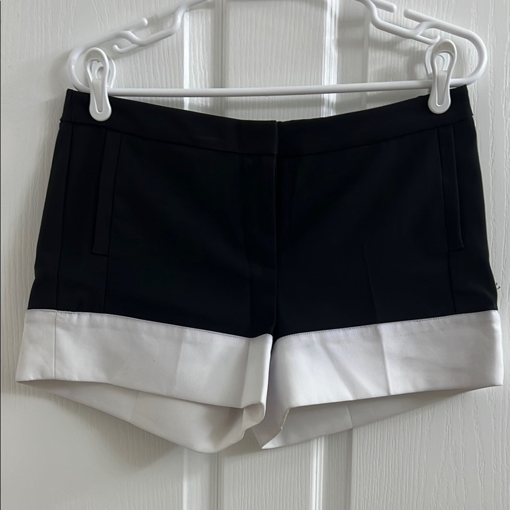 Black and White Women's Shorts